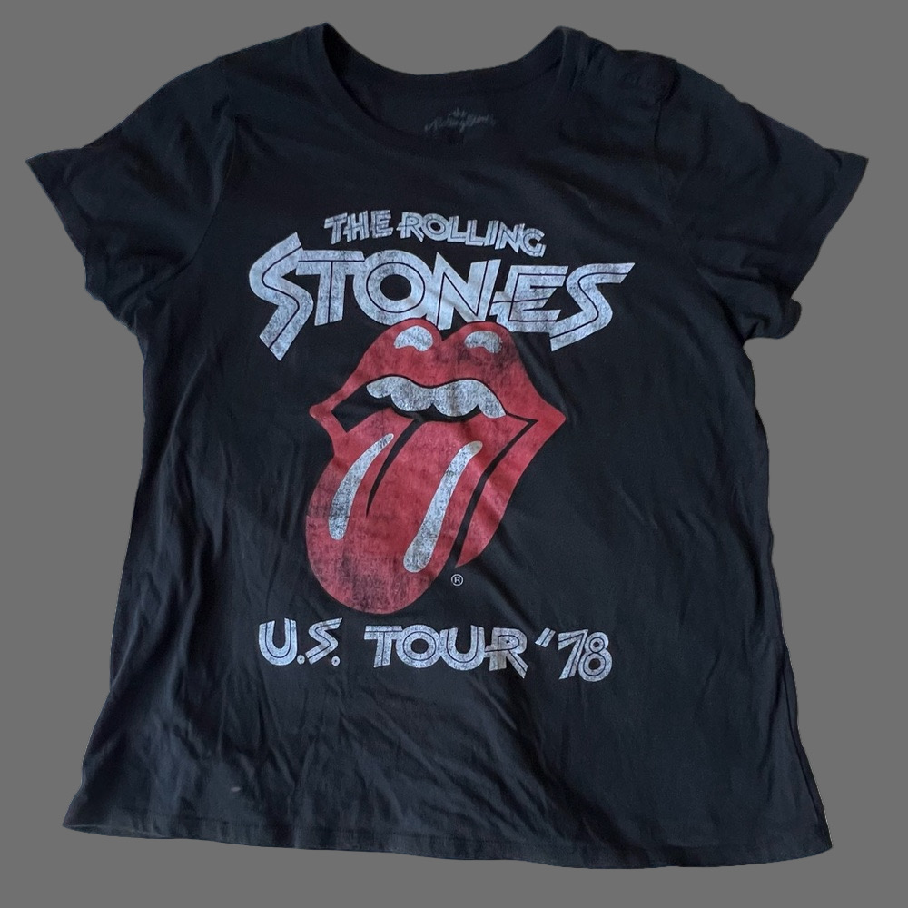 Rolling Stones USA Tour ‘78 Commemorative T-Shirt